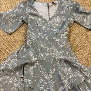 Princess Polly Light Blue Floral Dress